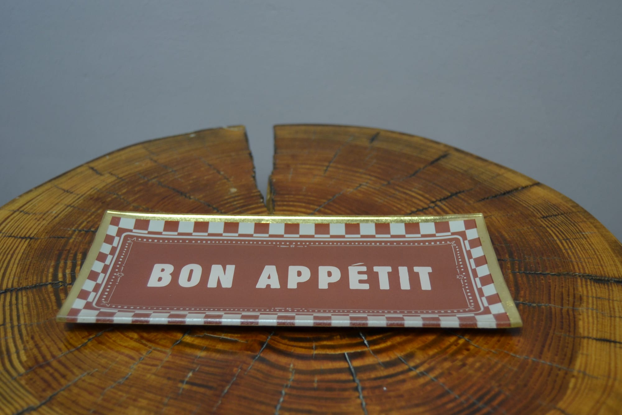 Servierplatte Bon Appétit