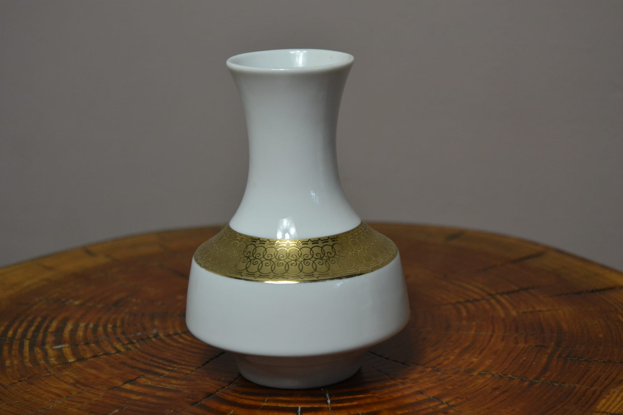 Vase Doré Porzellan